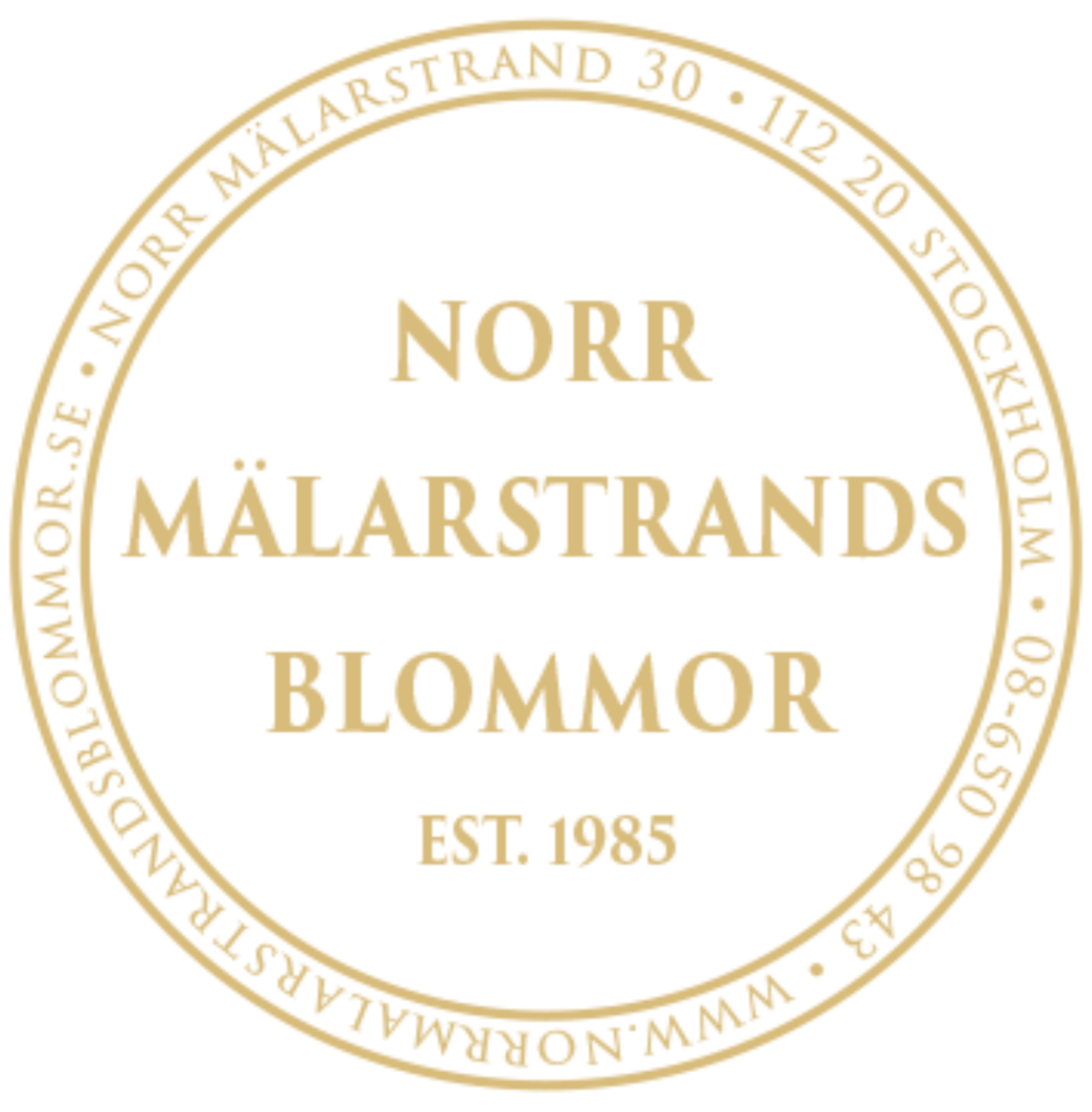 Norr Mälarstrands Blommor Aktiebolag logotyp