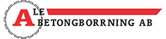 Ale Betongborrning AB logotyp
