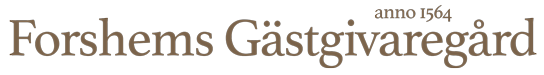 Forshems Gästgivaregård AB logotyp
