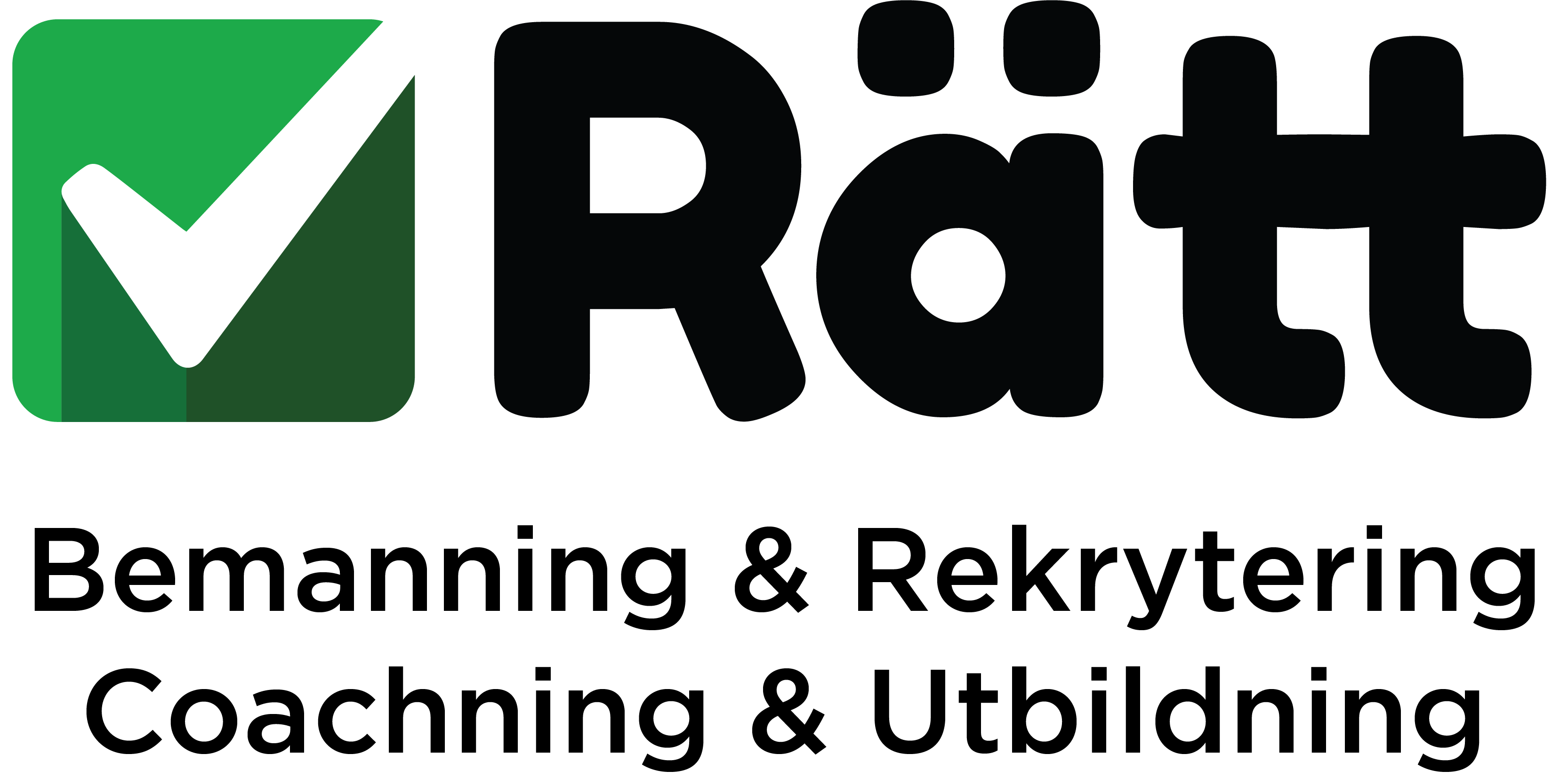 RÄTT Bemanning & Rekrytering Mälardalen AB logotyp