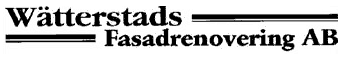 Wätterstads Fasadrenovering AB logotyp