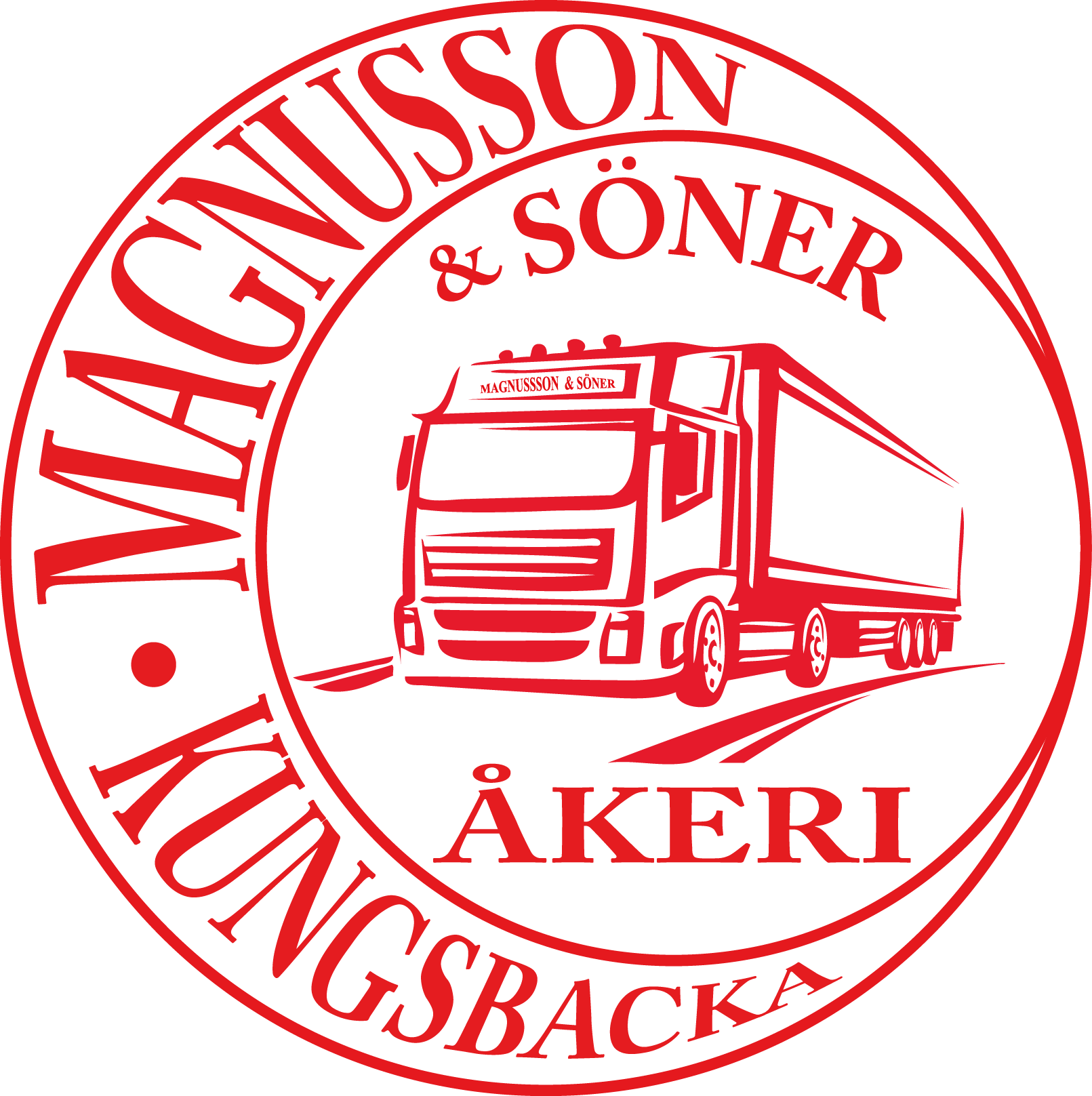 Magnusson & Söners Åkeri AB logotyp
