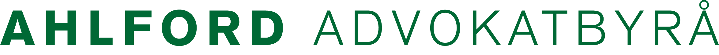 Ahlford Advokatbyrå i Karlstad AB logotyp