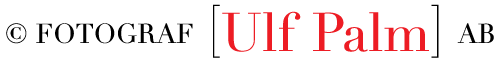 Fotograf Ulf Olof Palm AB logotyp