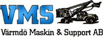 VMS Värmdö Maskin & Support Aktiebolag logotyp