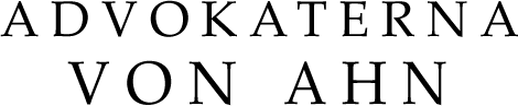 Advokaterna von Ahn AB logotyp