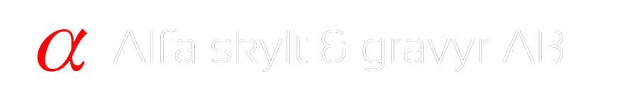 GT Alfa skylt & gravyr AB logotyp