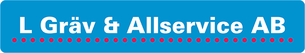 L Gräv o Allservice AB logotyp