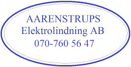 Aarenstrups Elektrolindning AB logotyp