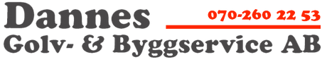 Dannes Golv- & Byggservice AB logotyp