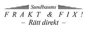 Sundbaums Frakt & Fix AB logotyp