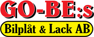 Go-Be:s Bilplåt AB logotyp