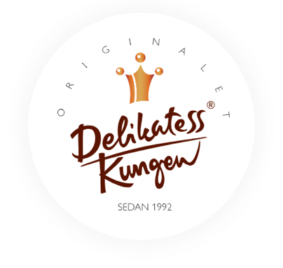 Delikatesskungen AB logotyp