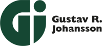 Gustav R. Johansson Entreprenad AB logotyp