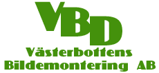 Västerbottens Bildemontering Aktiebolag logotyp