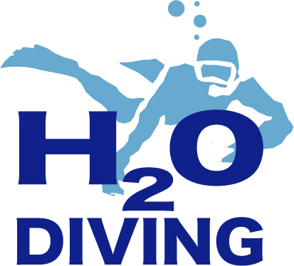 H2O diving Lund AB logotyp