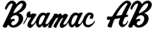 Bramac Skog AB logotyp