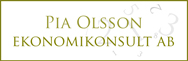Pia Olsson Ekonomikonsult AB logotyp