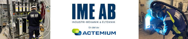 Industriell Mekanik & Elteknik IME AB logotyp