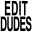 Edit Dudes Independent Post Production Services AB logotyp