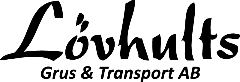 Lövhults Grus & Transport AB logotyp