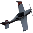 Scandinavian Light Sport Aviation AB logotyp