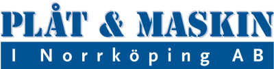 Plåt & Maskin i Norrköping AB logotyp