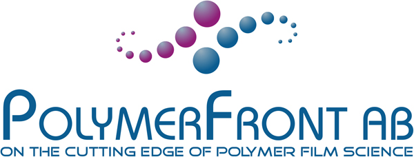 Polymer Front AB logotyp