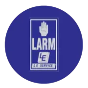 LE Service Larm AB logotyp