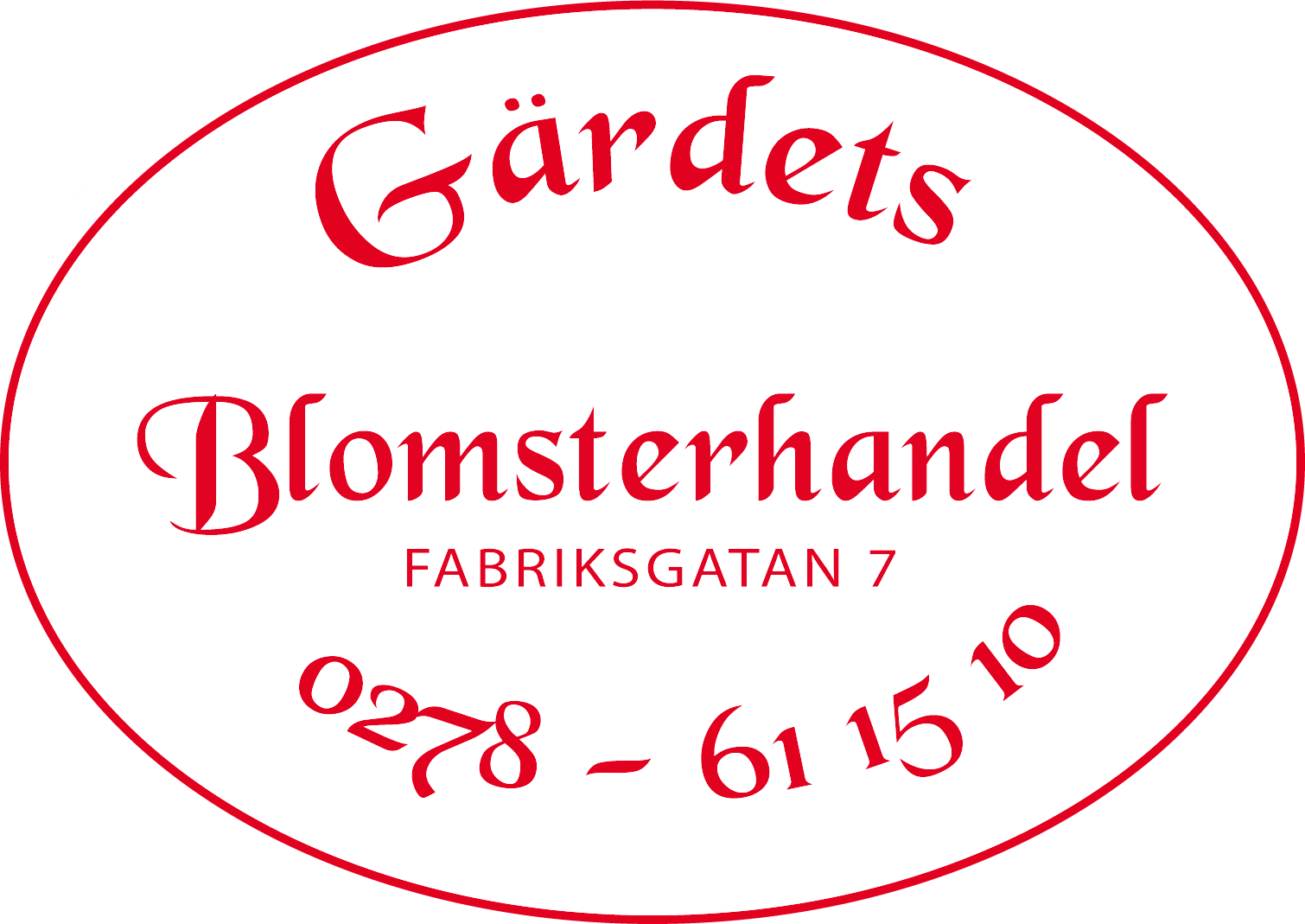 Gärdets Blomsterhandel AB logotyp