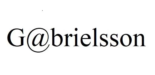 Gabrielsson Kjell AB logotyp