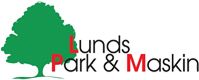 Lunds Park och Maskin AB logotyp
