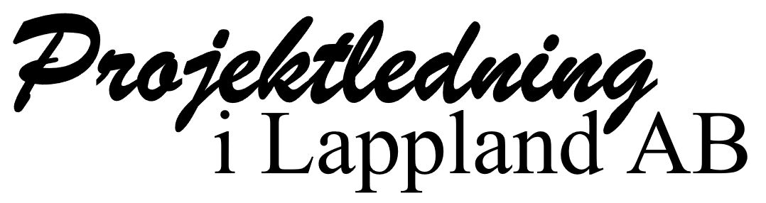 Projektledning i Lappland AB logotyp