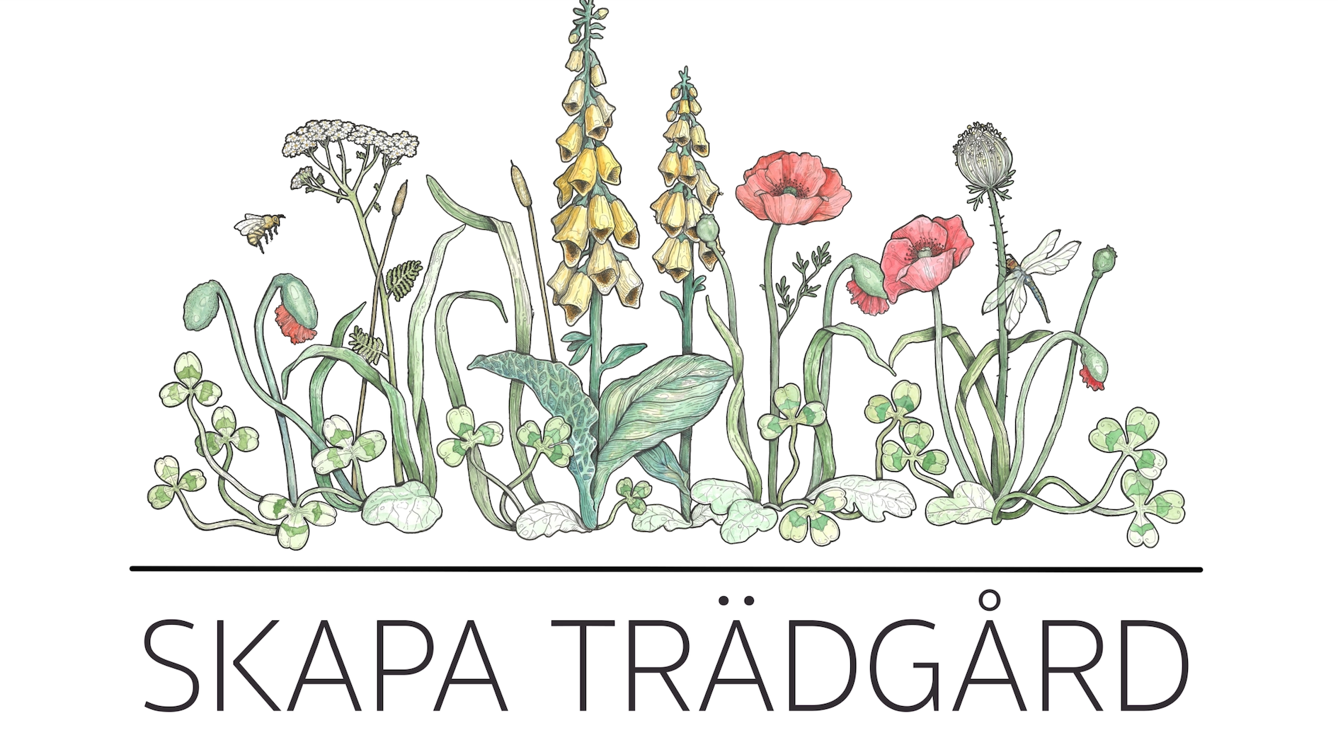 Trädgårdsdesign Värmdö AB logotyp