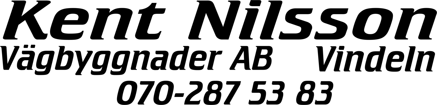 Nilssons Vägbyggnader AB logotyp
