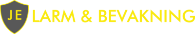 JE Larm & Bevakning i Uppland AB logotyp