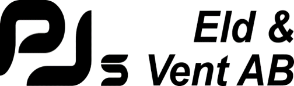 PJ's Eld & Vent AB logotyp