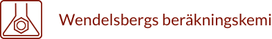 Wendelsbergs beräkningskemi AB logotyp
