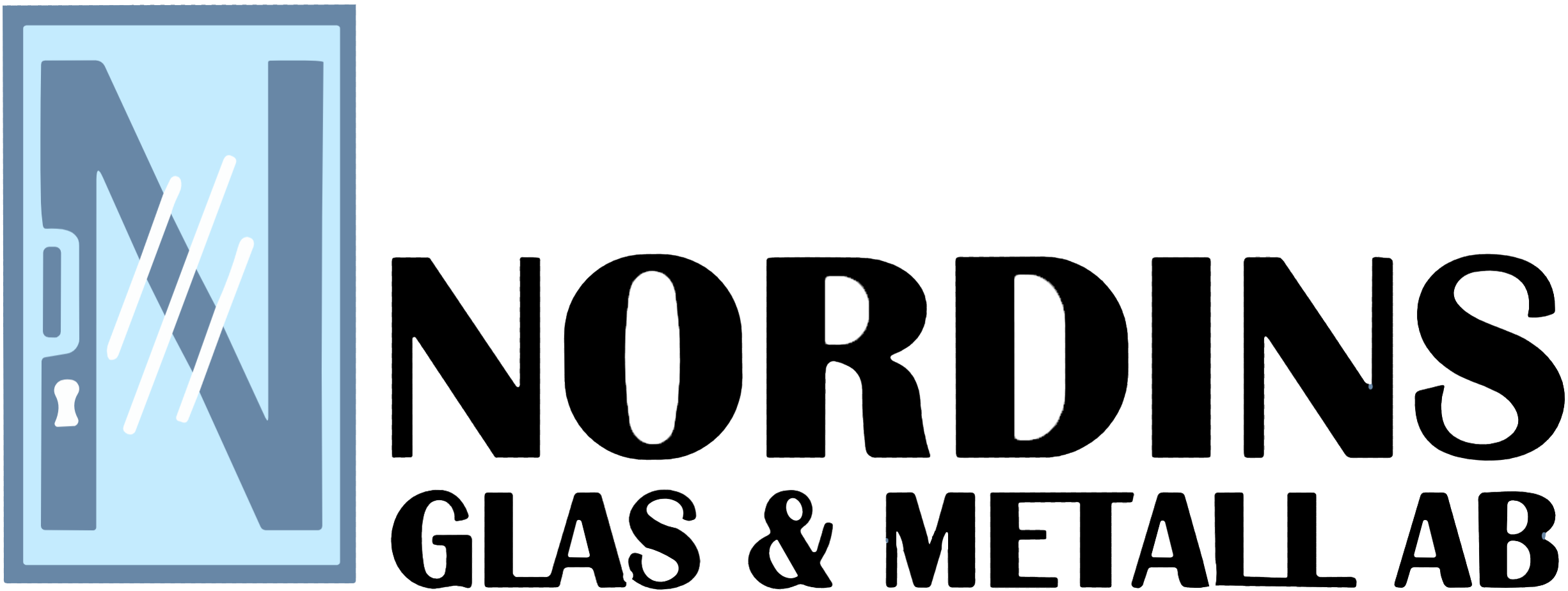 Nordins Glas & Metall AB logotyp