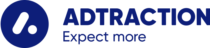 Adtraction AB logotyp