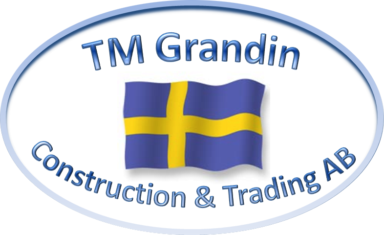T M Grandin construction & trading AB logotyp