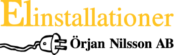 Elinstallationer Örjan Nilsson AB logotyp