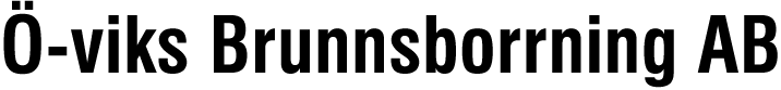 Ö-viks Brunnsborrning AB logotyp