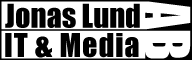 Jonas Lund IT och Media AB logotyp