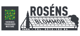 Roséns Blommor i Vara AB logotyp