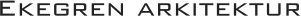 Ekegren Arkitektur AB logotyp