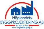 Höglandets Byggprojektering AB logotyp