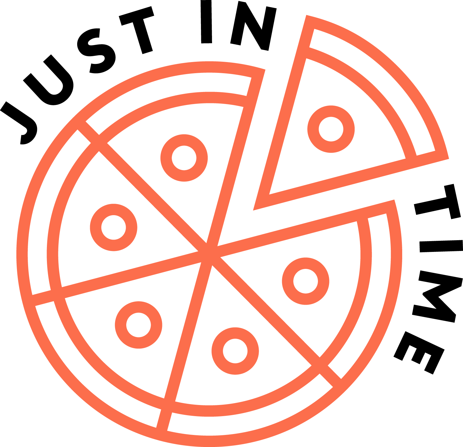 Just in Time Pizza AB logotyp