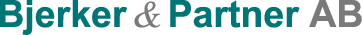 Bjerker & Partner AB logotyp