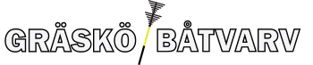 Gräskö Båtvarv AB logotyp